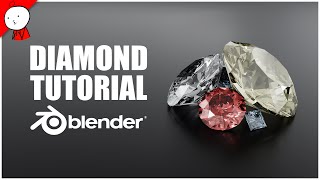 Tutorial How to Create real Diamonds in Blender 33 [upl. by Erlinna303]