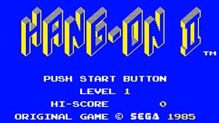 HangOn II  Sega SG1000 [upl. by Soigroeg]