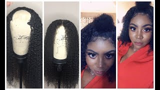 How to Add a closure to a U Part wig  Replacing the closure on a wig  ISEE Hair [upl. by Darn829]