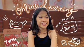 WHAT DO KIDS THINK ABOUT ONLINE CLASSES  Kids Vlog  rohweyna [upl. by Aznaed188]