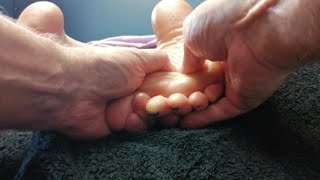 Sore Feet Fixed with Deep Massage  ASMR [upl. by Linder]