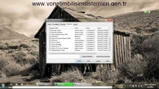 Msconfig İle Başlangıç Programlarını Değiştirmek [upl. by Idnat]