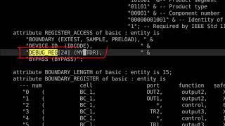 Tessent IJTAG  Converting BoundaryScan Language Description Files [upl. by Nyladnewg]