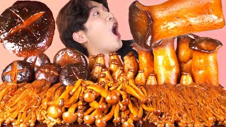 MUKBANG ASMRㅣWOW Spicy Black Bean Sauce Assorted Mushrooms Eat🍄Korean 후니 Hoony Real Eating Sound [upl. by Koralle17]