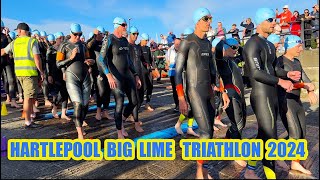 Hartlepool Big Lime Triathlon 2024 [upl. by Jephthah]