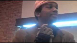 Charles Hamilton vs Serius Jones Battle inside FIGS barbershop in Harlem [upl. by Ttayw]