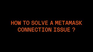 How to Solve Metamask x Ledger Connection Issues [upl. by Nywde]