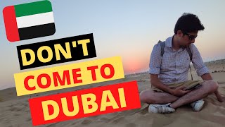 Why Studying in Dubai 🇦🇪 Should be a big quotNOquot [upl. by Tneciv]