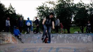 falkirk skatepark session [upl. by Ynatterb]