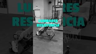 LUMBARES EN SUSPENSION CON RESISTENCIA MUJER Tutorial GYM [upl. by Karim93]