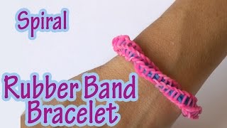 Rainbow Loom® Triple Single Bracelet [upl. by Efal]