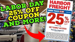 What to buy with Harbor Freights 25 Off Coupon this Labor Day 2023 [upl. by Aciram667]