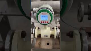 Electromagnetic flow meter calibration [upl. by Acilegna]