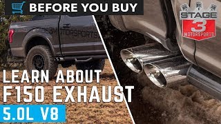 Top 5 BEST EXHAUST Set Ups for Ford F150 50L COYOTE V8 Vol 2 [upl. by Yorgerg]