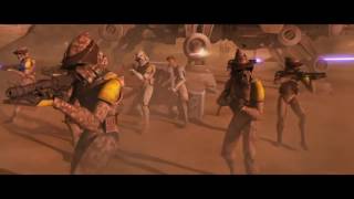 Star Wars Clone Wars Landing at Point Rain Tribute Sabaton Hill 3234 [upl. by Lil]