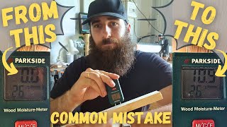 I finally bought a Moisture meter  Parkside PMSHM2 A3 review amp common issue easy fix [upl. by Behre]