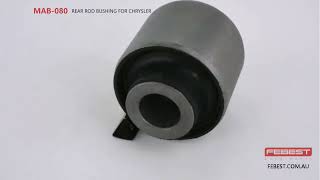 MAB080 REAR ROD BUSHING FOR CHRYSLER [upl. by Russia]