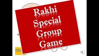 Rakhi Special game for ladies kitty party  Raksha Bandhan Games for ladies kitty party [upl. by Aika651]