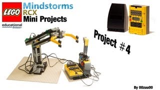 Lego Mindstorms RCX Mini Projects  Project 4 [upl. by Olathe]