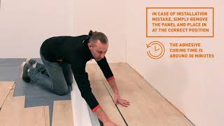 Peel amp Stick Underlay for Dryback LVT Vinyl Flooring [upl. by Labannah]