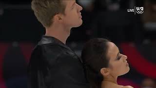 Madison Chock and Evan Bates  US Nationals 2022 RD [upl. by Hcirdla]