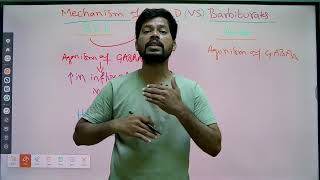 Mechanism of Action of Barbiturates amp Benzodiazepines I MHSRB Pharmacist I Telangana Pharmacist exam [upl. by Smoot34]