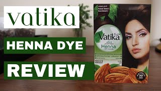 Vatika Henna Dye Review  Being Shunny [upl. by Eneluqcaj]