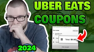 CRAZY 100 Uber Eats Promo Codes 2024  Apply THIS UberEats Coupon Code now FREE FOOD [upl. by Drabeck295]