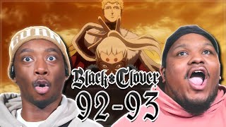 Wizard King Juluis vs Licht Black Clover  Episode 92  93  Reaction [upl. by Benioff]