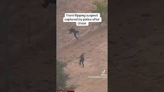 Suspect Front Flips During Police Chase 😭 [upl. by Torin]