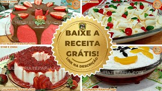 🌲4 Sobremesas Geladas Deliciosas Para a Ceia de Natal  EBOOKS NA DESCRIÇÃO [upl. by Everson]