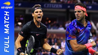 Rafael Nadal vs Juan Martin del Potro Full Match  US Open 2017 Semifinal [upl. by Ahsemac689]