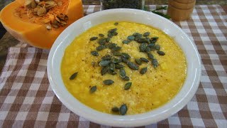 RISO E ZUCCA ricetta SPETTACOLARE FACILISSIMA riso e zucca ricette di zucca risotto alla zucca [upl. by Ycnay]