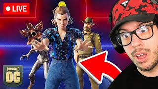 New FORTNITE x STRANGER THINGS Skins Fortnite OG Chapter 1 [upl. by Preston]