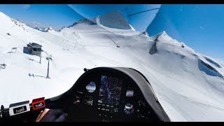 850 km TRAVEL by GLIDER to the ALPS  Day 3 [upl. by Anahpos585]