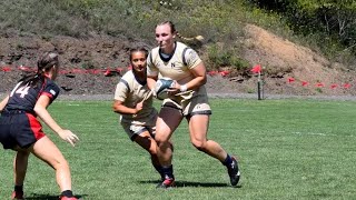 Navy Sports Magazine  Maggie Geiger  Womens Rugby vs Princeton [upl. by Yelyak]