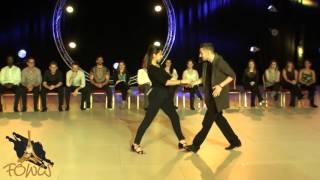 FOWCS 2016 Advanced Jack and Jill Finals Sven Allegaert amp Alison Duchatel [upl. by Lihcox]