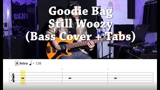 Goodie Bag  Still Woozy Bass Cover  Tabs [upl. by Donaghue]