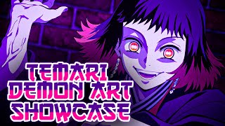 Temari BALL DEMON ART SHOWCASE  Demon Slayer RPG 2 NEW [upl. by Ahseinet]