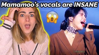 solar has VOCALS ✰ I Miss You  Mamamoo Live Reaction [upl. by Dam]