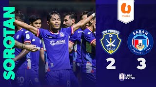 Sri Pahang FC 2  3 Sabah FC  Sorotan Perlawanan Liga Super 202425  UMOBILE UHOME5G [upl. by Sukin]