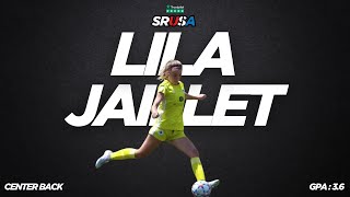 Lila Jaillet  Center Back  Class of 2025 [upl. by Yblehs]