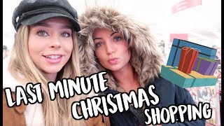 LAST MINUTE CHRISTMAS SHOPPING VLOGMAS DAY 23 [upl. by Boeke391]