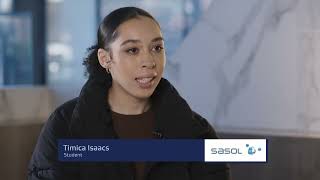 2025 Sasol Foundation Bursary  Timica Isaacs [upl. by Uolyram]