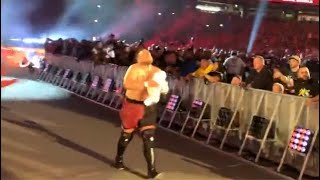 Samoa Joe 2019 Royal Rumble Entrance Crowd POV [upl. by Leeland]