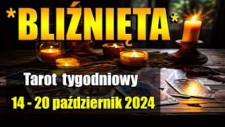 🍂BLIŹNIĘTA TAROT TYDZIEŃ 1420102024🍂 [upl. by Miarfe72]