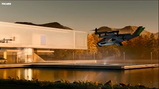 Future of Air Travel  SA2 eVTOL Concept  CES 2024 [upl. by Hermione]