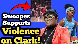 Chicago Skys Diamond DeShields Gets Support From Sheryl Swoopes After Foul on Caitlin Clark [upl. by Asillem815]