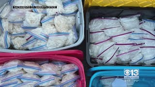 Drug bust intercepts millions worth of meth headed to Sacramento [upl. by Refinnaej169]