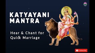 Powerful Mantra for Quick Marriage  Ekasvara [upl. by Assiralk376]